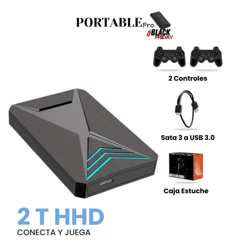 Pro 2TB + 2 Controles