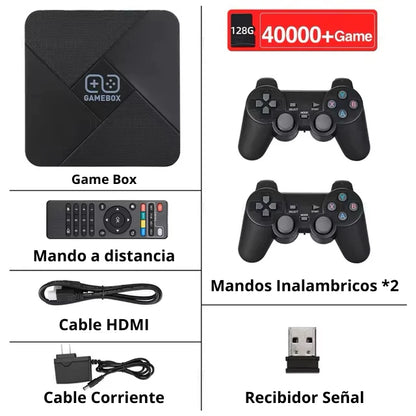 Consola GameBox + 2 Mandos